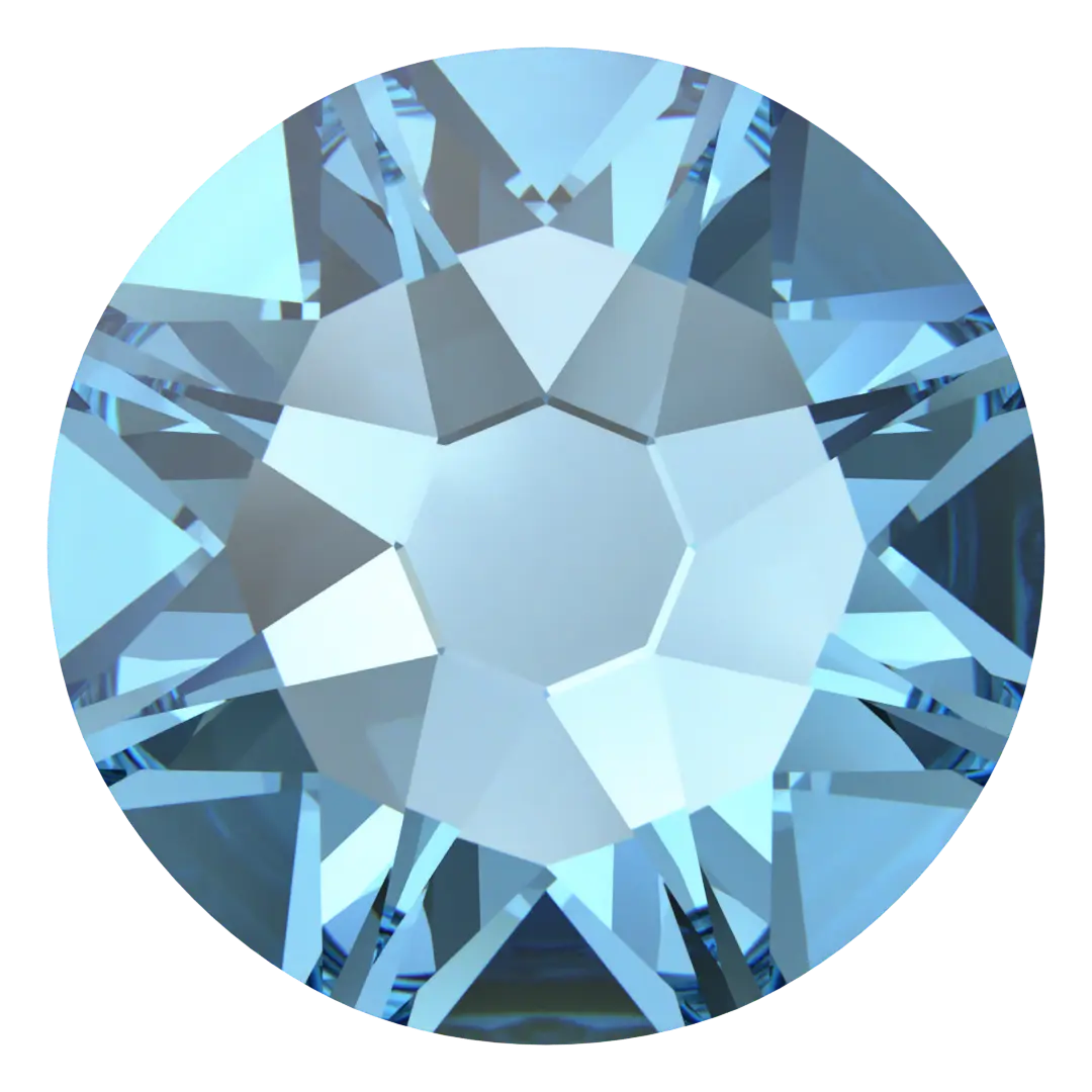Strass swarovski AQUAMARINE - Dolly Gems