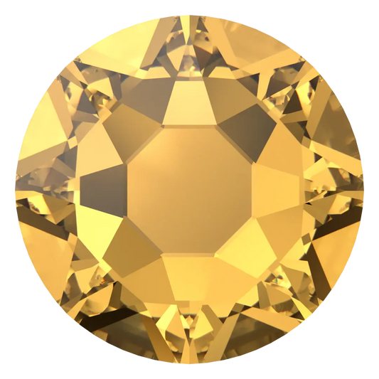 Strass swarovski GOLDEN TOPAZ - Dolly Gems