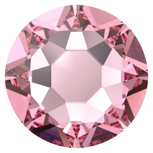 Strass swarovski ROSE clair - Dolly Gems
